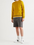 MR P. - Loopback Cotton-Jersey Drawstring Shorts - Gray - XS