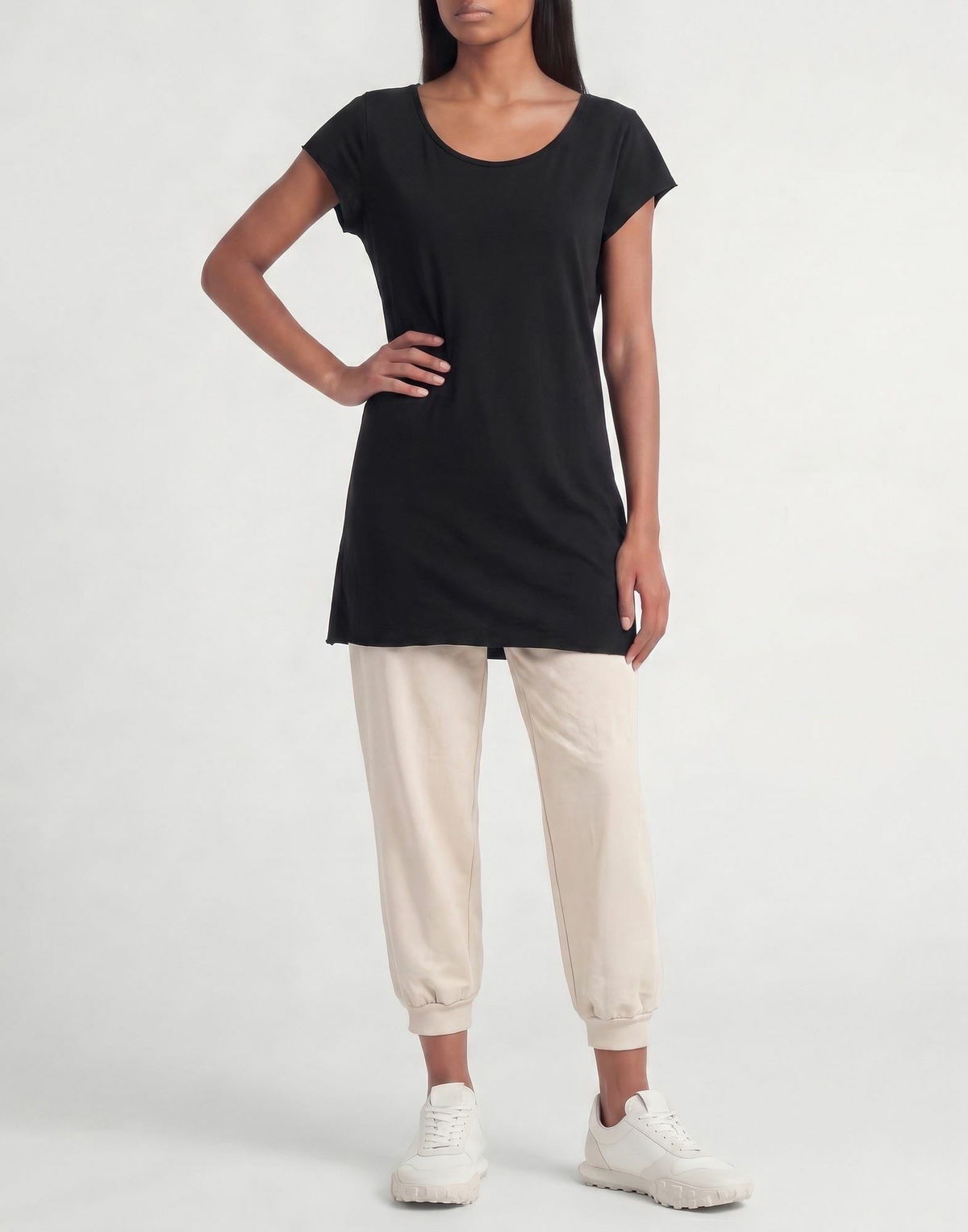 Crossley Womens T-shirt in Black