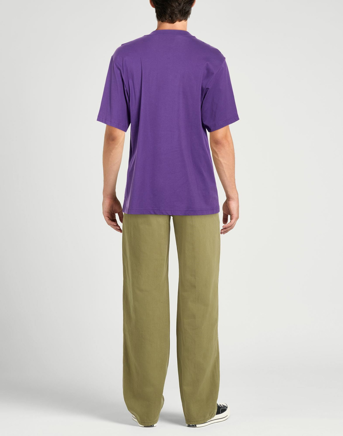 Versace Jeans Couture Mens T-shirt Plum