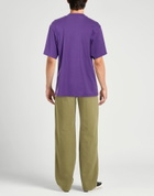 Versace Jeans Couture Mens T-shirt Plum