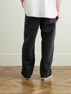 Carhartt WIP - Nash Wide-Leg Panelled Jeans - Black