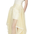Loewe Yellow Lace Basque Skirt