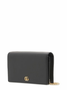 GUCCI - Gg Marmont Leather Mini Chain Wallet