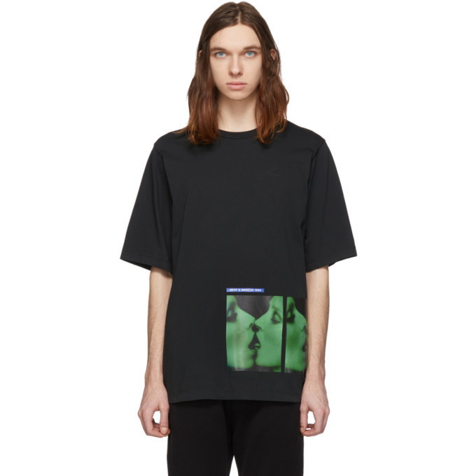 Dsquared2 Black Mert and Marcus 1994 Edition Dyed T-Shirt Dsquared2