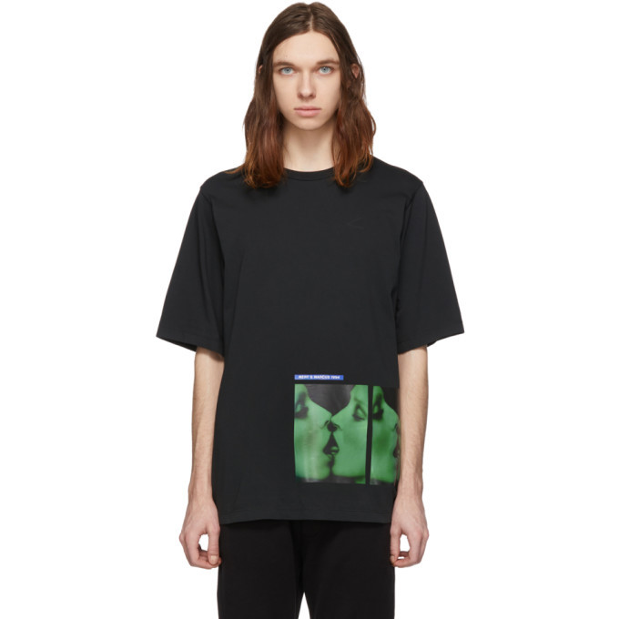 Photo: Dsquared2 Black Mert and Marcus 1994 Edition Dyed T-Shirt