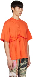 Ottolinger Orange Cotton T-Shirt