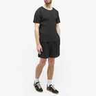 Homme Plissé Issey Miyake Men's Pleated T-Shirt in Black