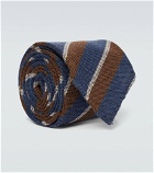 Thom Sweeney - Striped wool and silk tie
