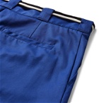4SDesigns - Cotton-Twill Drawstring Trousers - Blue