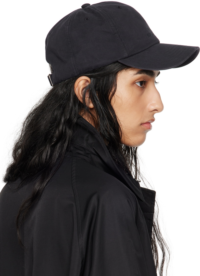 ◆STUDIO NICHOLSON◆ Logo Ball Cap Dark Navy CAPSNM1168DKTNA Logo Cap in Darkest Navy | Baseball Cap | Studio Nicholson