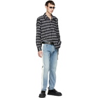 Johnlawrencesullivan Black Flannel Check Shirt