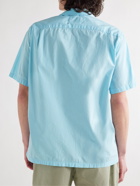 Portuguese Flannel - Dogtown Convertible-Collar Cotton-Poplin Shirt - Blue