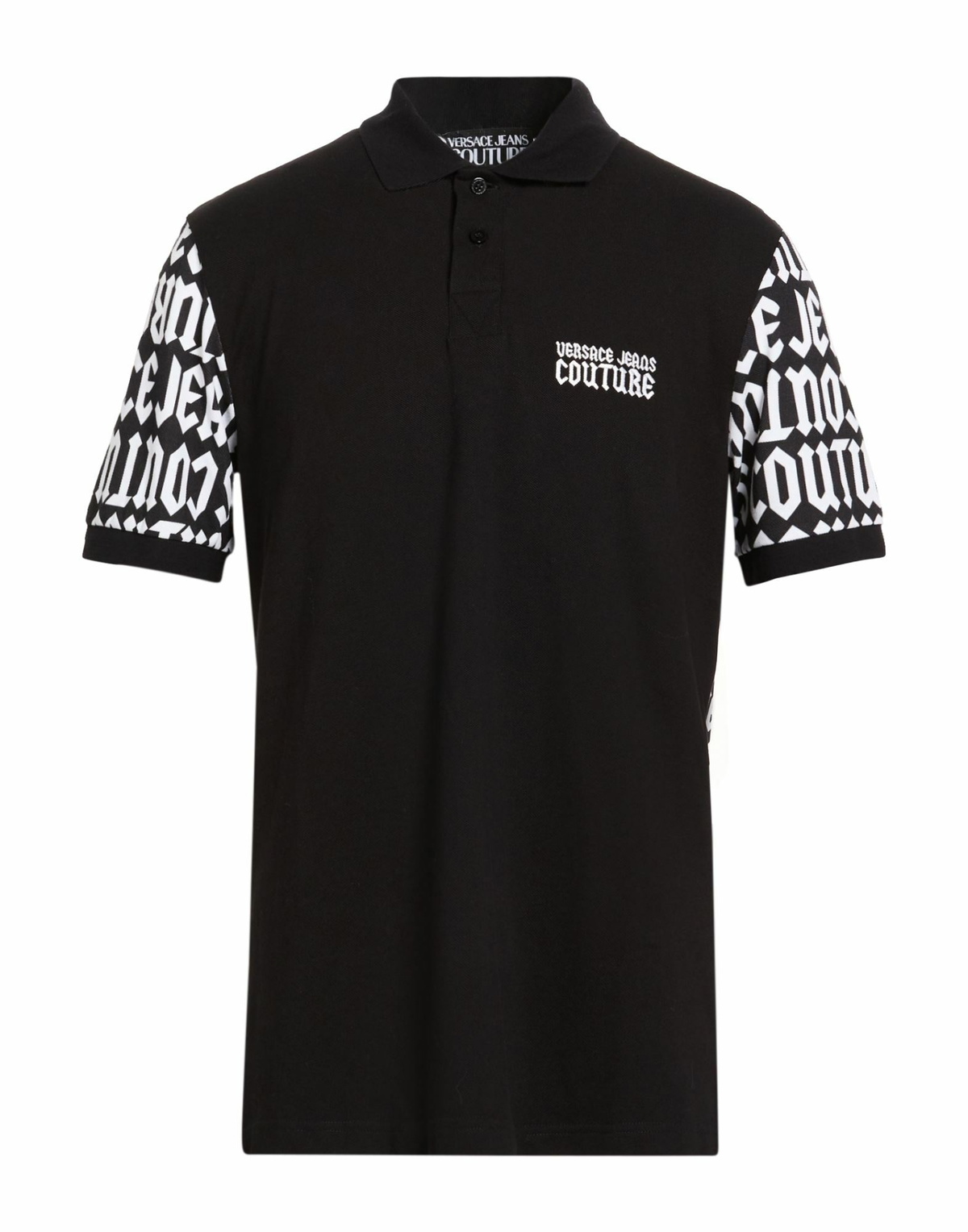 Versace Jeans Couture Mens Polo shirt in Black
