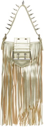 Vaquera Gold Mini Fringe Bag