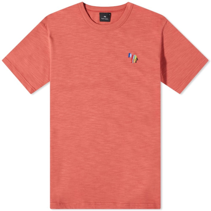 Photo: Paul Smith Men's New Zebra Logo T-Shirt in Pink