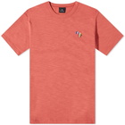 Paul Smith Men's New Zebra Logo T-Shirt in Pink