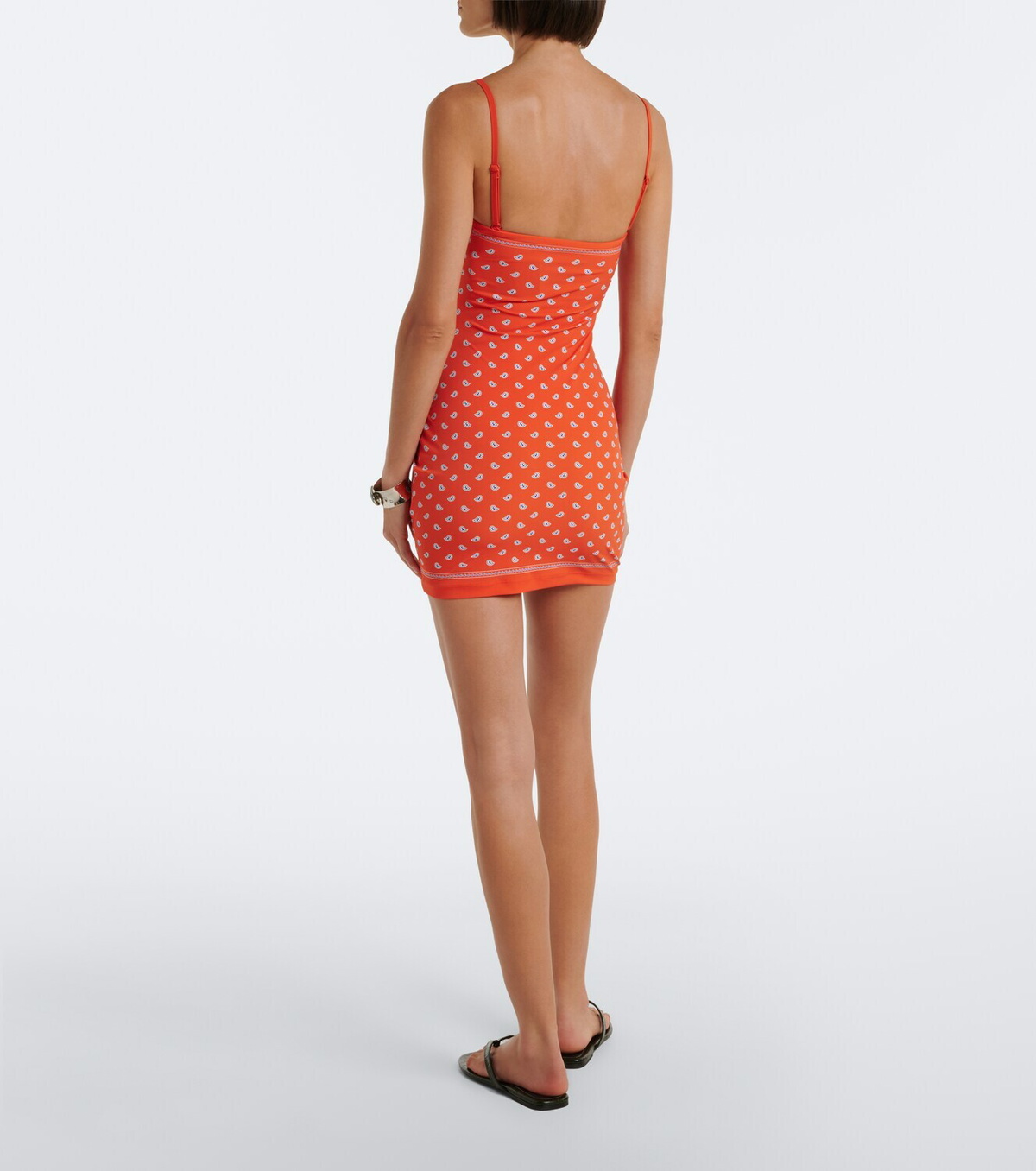 Christopher Esber Orbit bandana cutout minidress