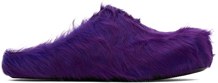 Photo: Marni Purple Fussbett Sabot Loafers