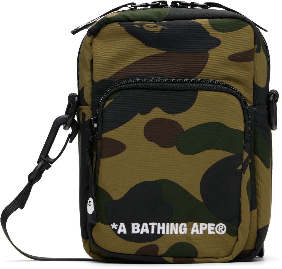 BAPE Khaki 1st Camp Mini Shoulder Bag