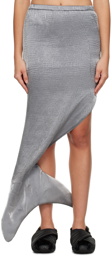 Doublet Gray Mermaid Maxi Skirt