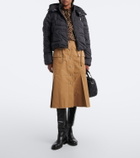 Moncler Leona hooded down jacket