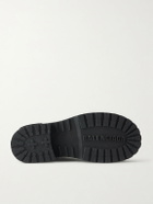 Balenciaga - Venom Distressed Leather Boots - Black