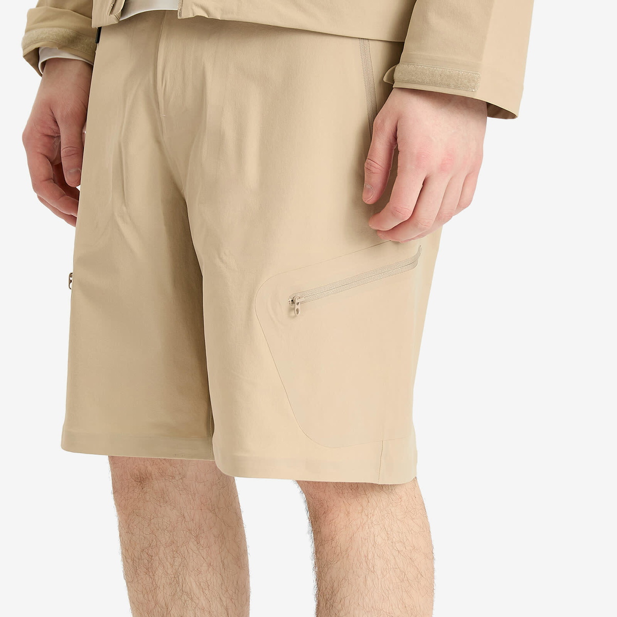 Hiking Patrol Men's Technical Shorts in Beige