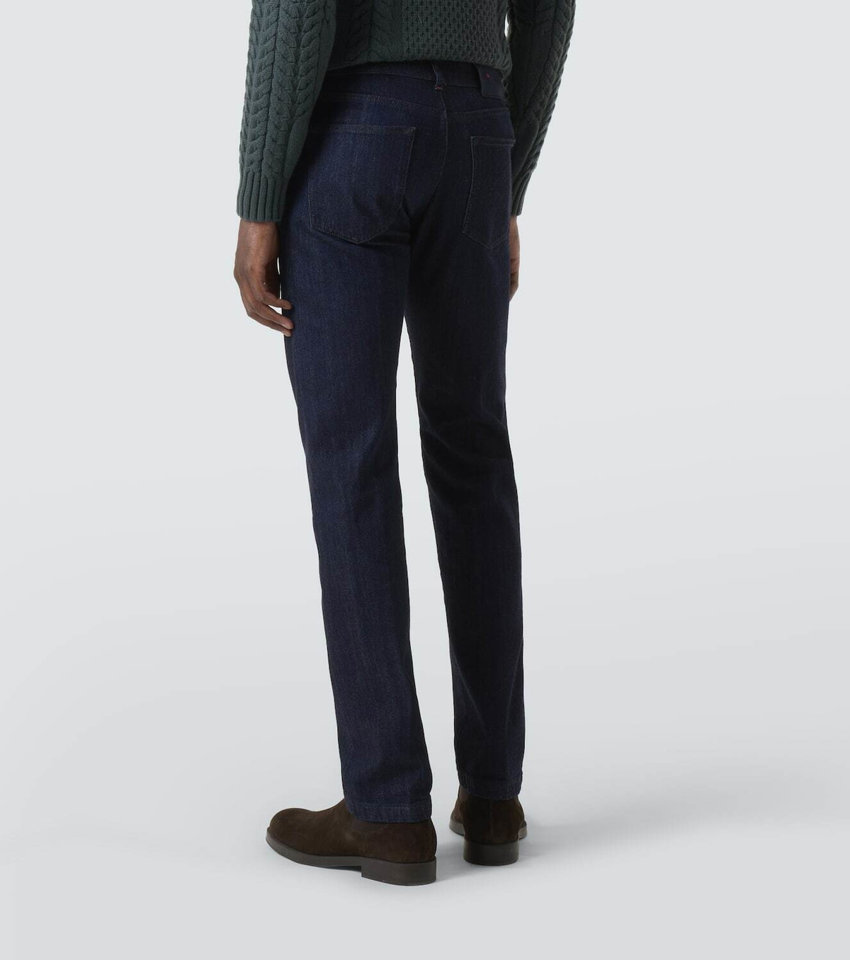 Kiton Mid-rise skinny jeans