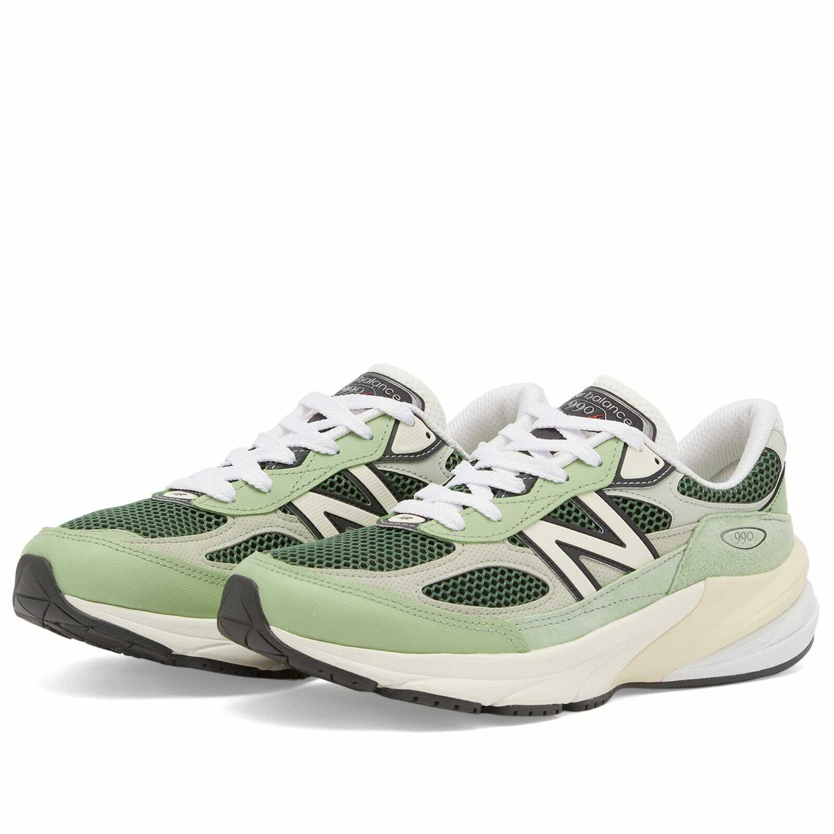 New Balance U990AB6 Sneaker - Made in USA in Green