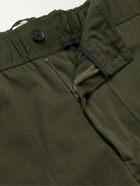 Wales Bonner - Earth Straight-Leg Cotton-Gabardine Cargo Trousers - Green