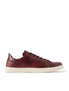 George Cleverley - Jack III Leather Sneakers - Burgundy