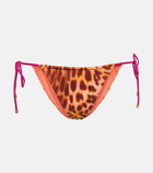 Stella McCartney - Leopard-print bikini bottoms