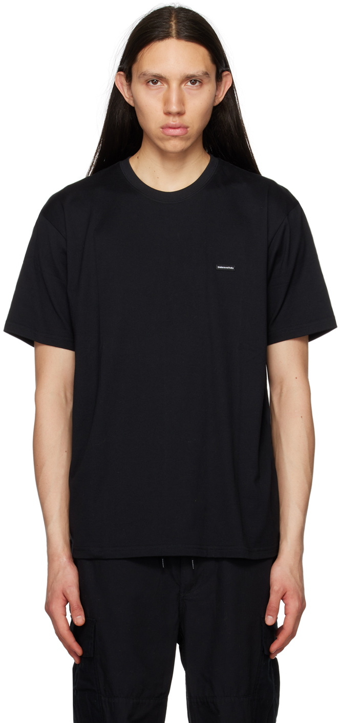 thisisneverthat Black Embroidered Patch T-Shirt thisisneverthat
