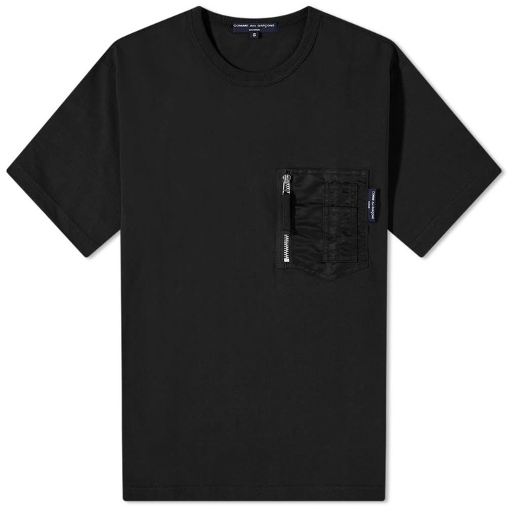 Photo: Comme des Garçons Homme Zip Pocket Tee