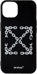 Off-White Black Chain Arrow iPhone 13 Case