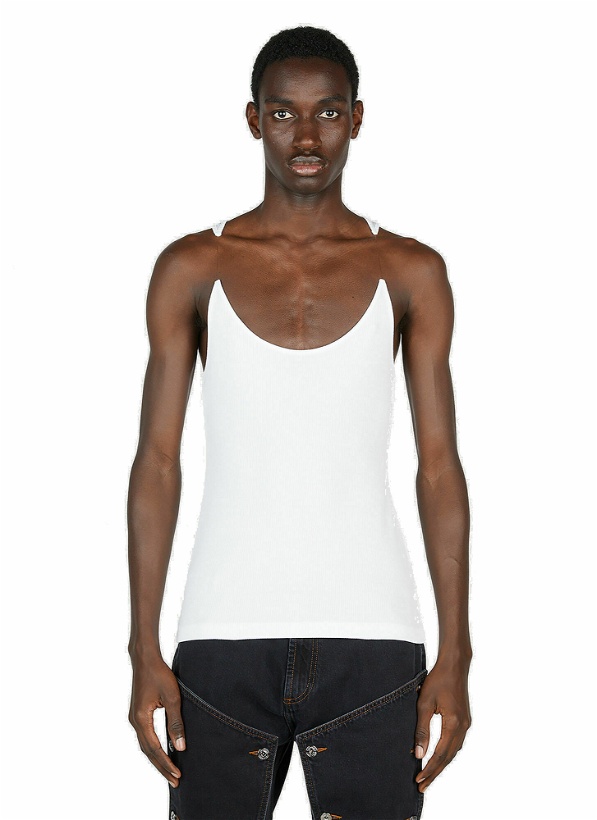 Photo: Y/Project - Invisible Strap Top in White