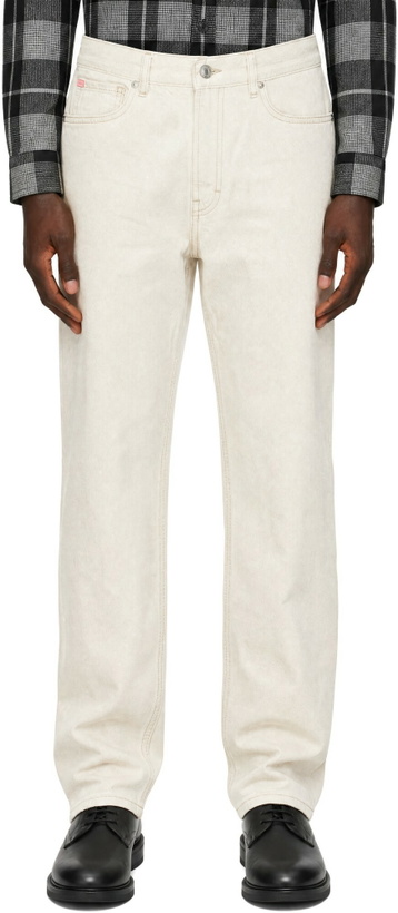 Photo: Hugo Off-White Relaxed Tapered Fit Jeans