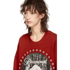 Gucci Red Paramount Pictures® Edition Sequin Sweatshirt