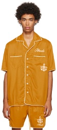 Rhude Yellow Track Shirt