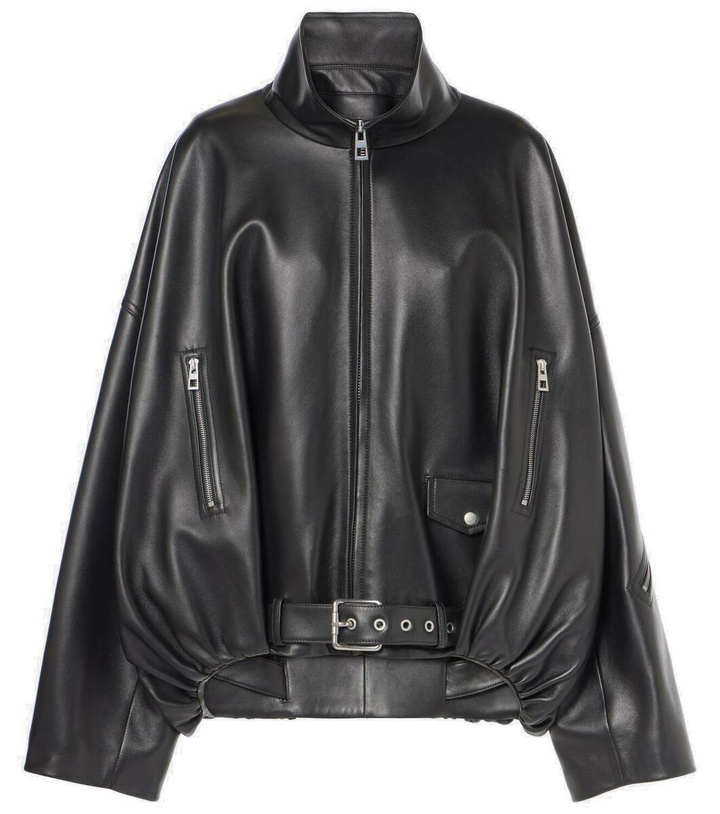 Photo: Loewe Balloon leather jacket