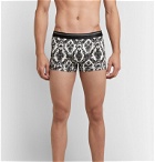 Dolce & Gabbana - Printed Cotton-Jersey Boxer Shorts - Multi