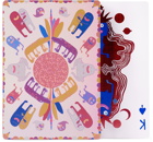 L'OBJET Red & Pink Haas Jumbo Playing Cards
