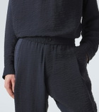 Giorgio Armani Seersucker straight pants
