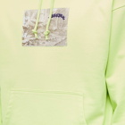 PACCBET Men's Gothic Popover Hoody in Lime