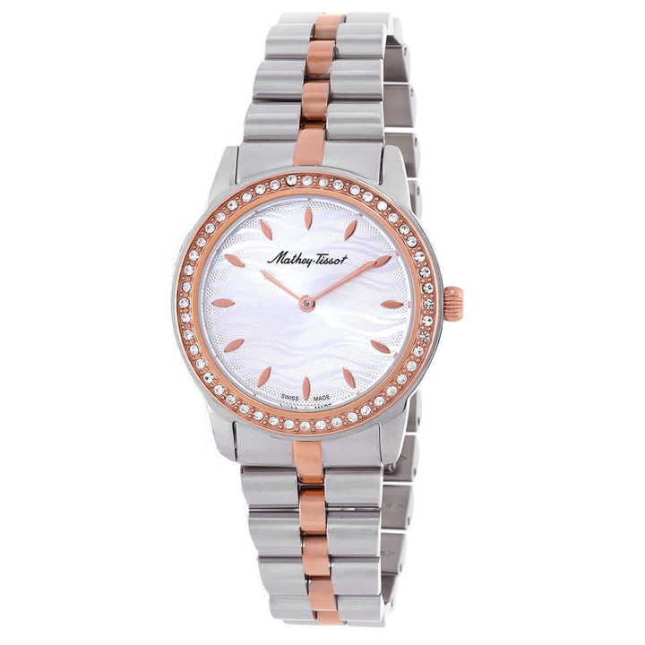 Photo: Mathey-Tissot Artemis Quartz Silver Dial Ladies Watch D10860BQS