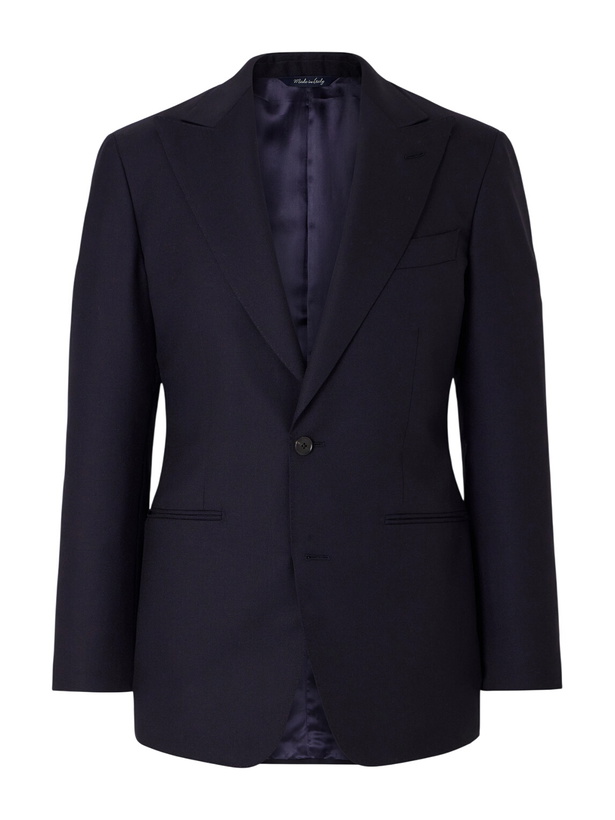 Photo: Saman Amel - Wool Blazer - Blue