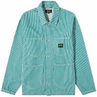 Stan Ray Men's Coverall Jacket in Agave Stone Hickory