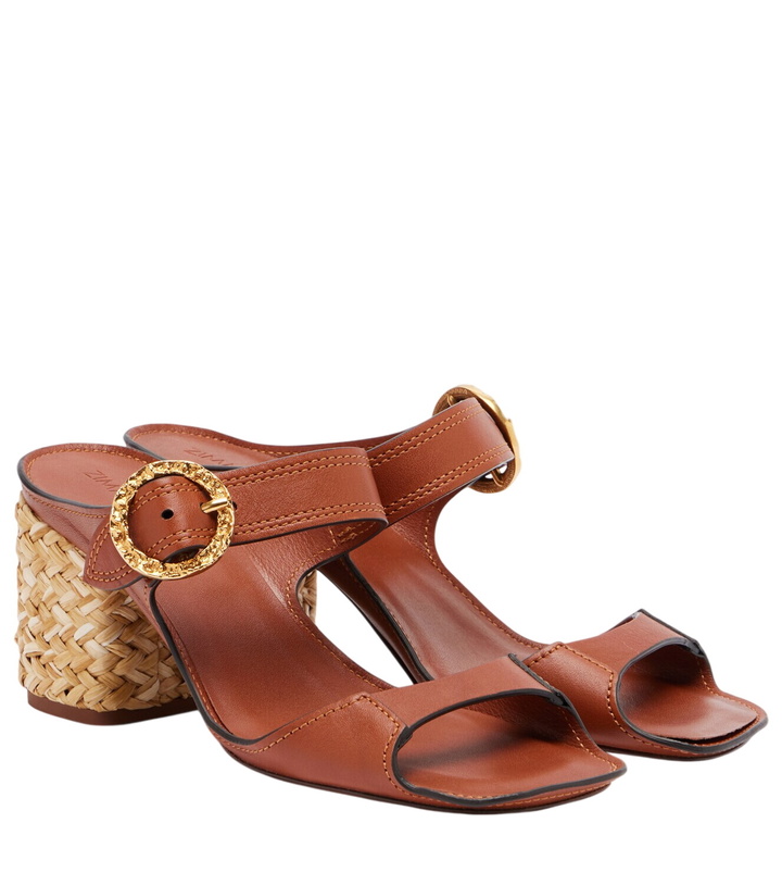 Photo: Zimmermann Solena leather mules