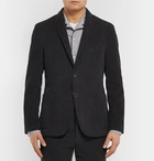 Officine Generale - Charcoal Slim-Fit Unstructured Cotton-Corduroy Blazer - Men - Charcoal