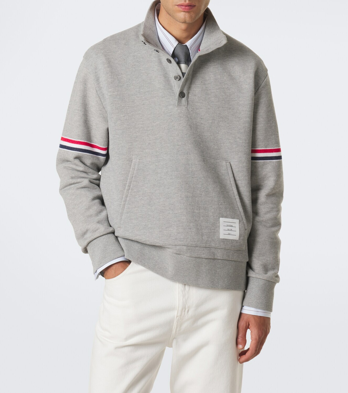 Thom Browne Cotton piqué sweatshirt